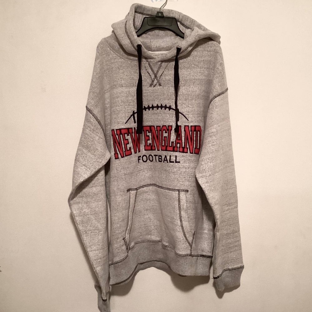 New England Football Sweatshirt Bay State Gear, L